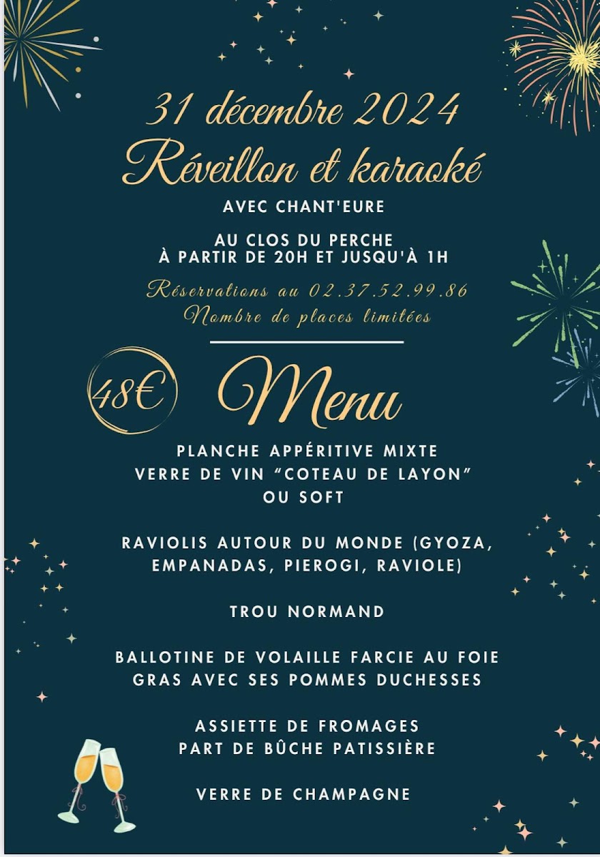 Menu Le Clos Du Perche-2